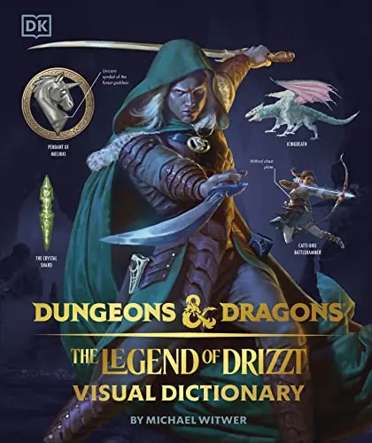 Обложка: Dungeons & Dragons The Legend of Drizzt Visual Dictionary