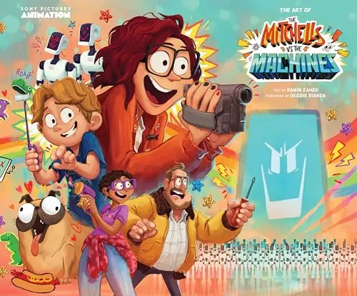 Обложка: The Art of The Mitchells vs. The Machines