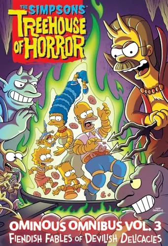 Обложка: Simpsons treehouse of horror ominous omnibus vol. 3