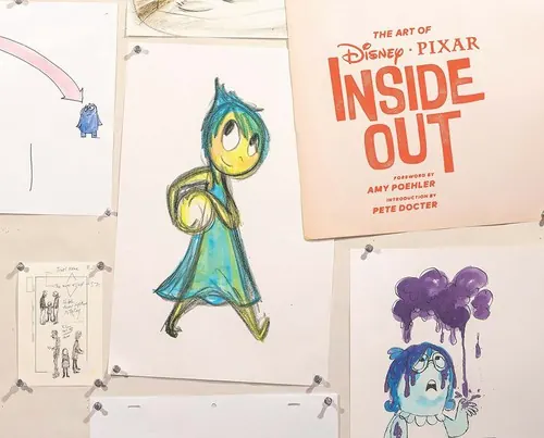 Обложка: The Art of Inside Out