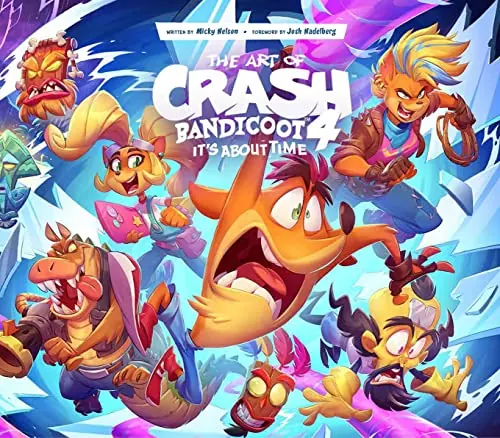 Обложка: Art of crash bandicoot 4: it`s about time