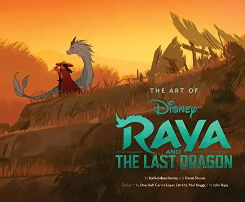 Обложка: The Art of Raya and the Last Dragon